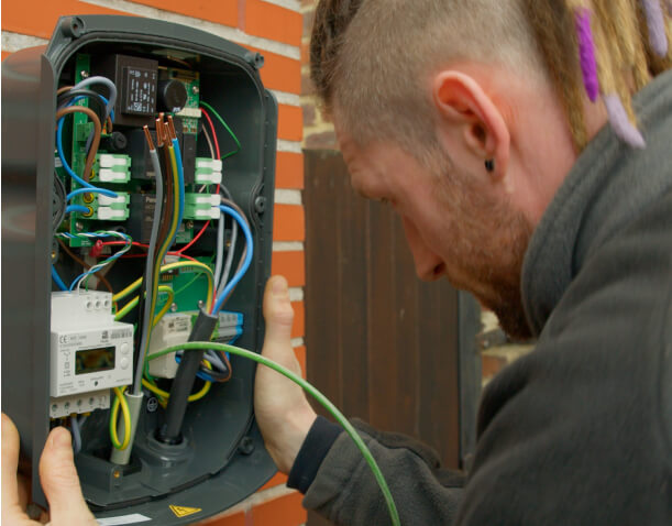 installing a charge station