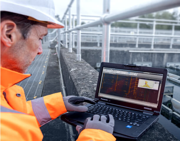 Karcher worker with toughbook